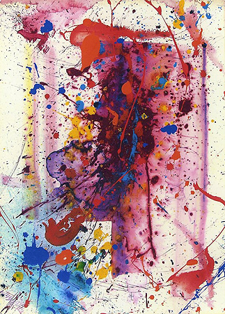 Untitled  (1990) – Acrylic on paper