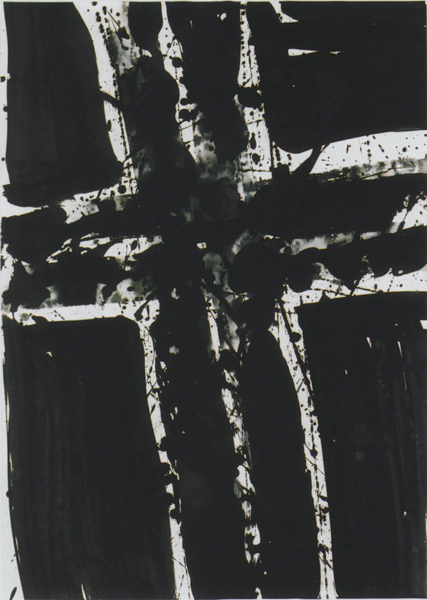 Untitled  (1974) – Acrylic on paper